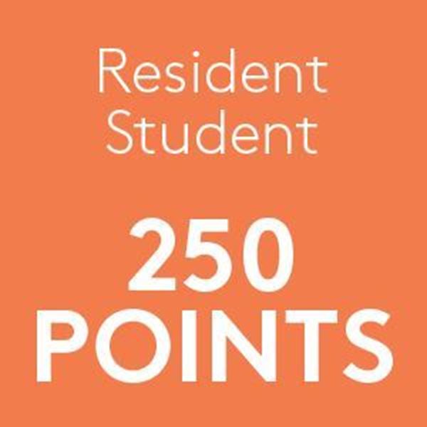 Picture of Resident Student $250 Retail Points