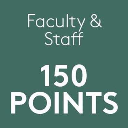 Faculty and Staff $150 Retail Points